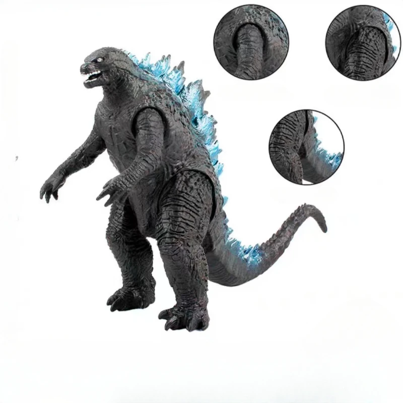 14,5 cm Godzilla X Kong: The New Empire Action-Anime-Figur Titan Godzilla Weichgummi-Monster Maßstabsmodell Sammlerstücke Spielzeug – Detail 6