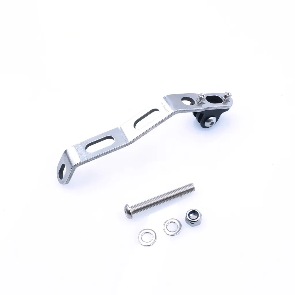 Bicycle Front Light Mount Bracket for Brompton & DAHON Folding Bike Lamp Holder Bracket Under-mount view 6