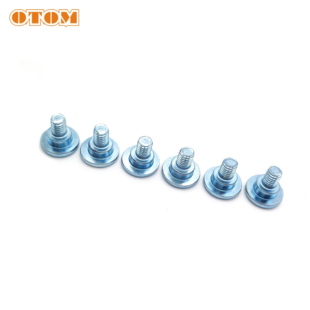 OTOM Motorcycle Fork Cover Guard Plate Screw Front Shock Absorber Protection Bolt 90113MAC78 For HONDA CRF250X CRF450X FORKSHOWA