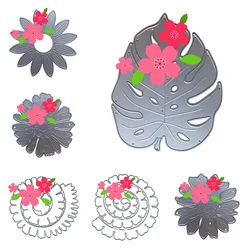 YINISE SCRAPBOOK Metal Cutting Dies For Scrapbooking Stencils FLOWERS DIY PAPER Album Cards Making CRAFTS Embossing Die CUT