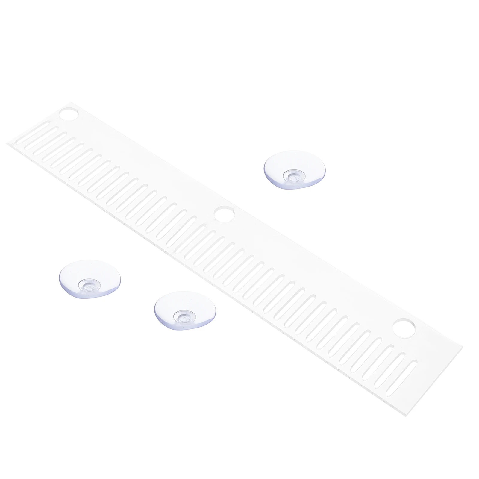 

Fish Tank Comb Premium ABS Lightweight Non-Toxic Design Prevents Fish Escape Ideal for Aquarium Overflow Protection Clear