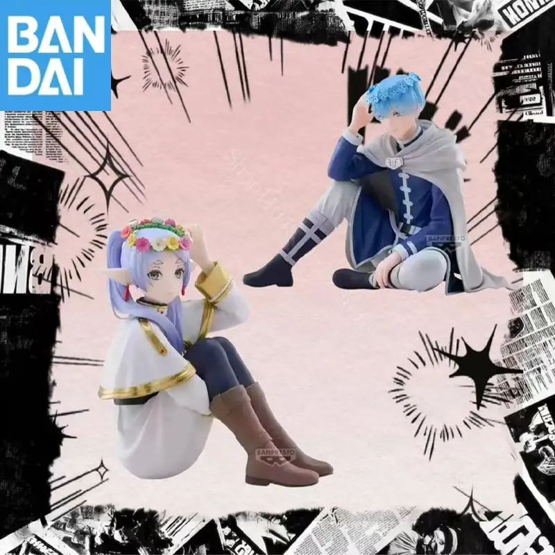 

BANDAI NAMCO BANPRESTO Espresto Frieren Beyond Journeys End Frieren Himmel Цветочная Корона Фигурка Модель Подарочная Игрушка в наличии Оригинальная