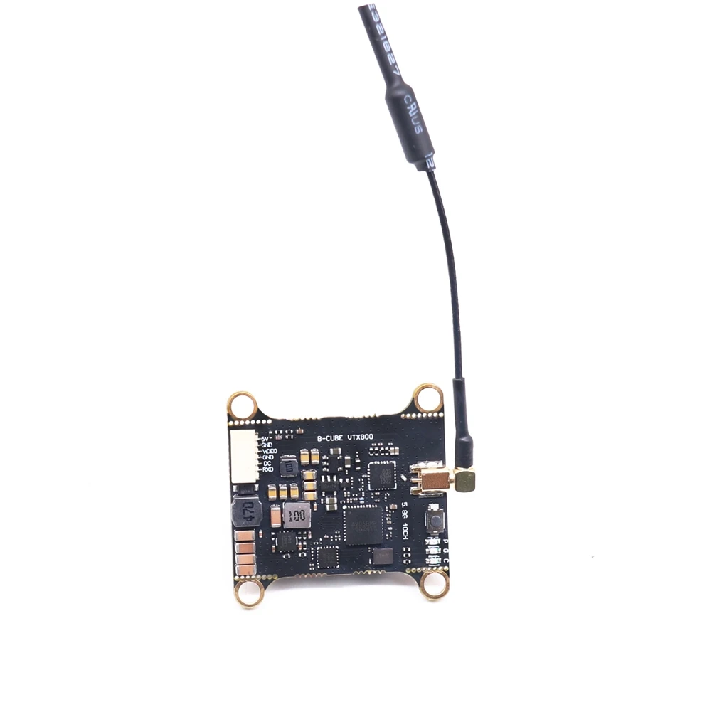 ABJF-장거리 RC 비행기 FPV 드론 호환 B-CUBE 5.8G VTX 800Mw 48CH 입력 전압 비디오 송신기 전원