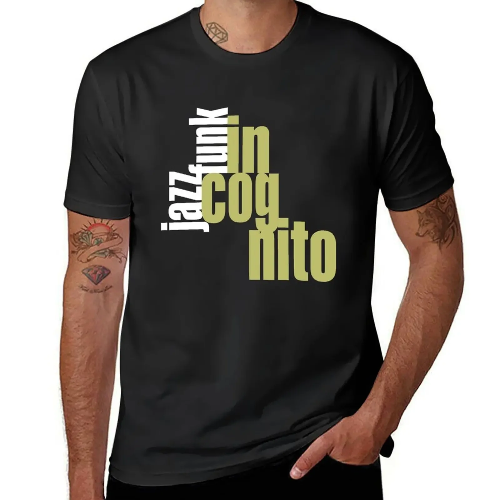 Incognito T-Shirt custom shirt plus sizes blacks summer top t shirts for men pack