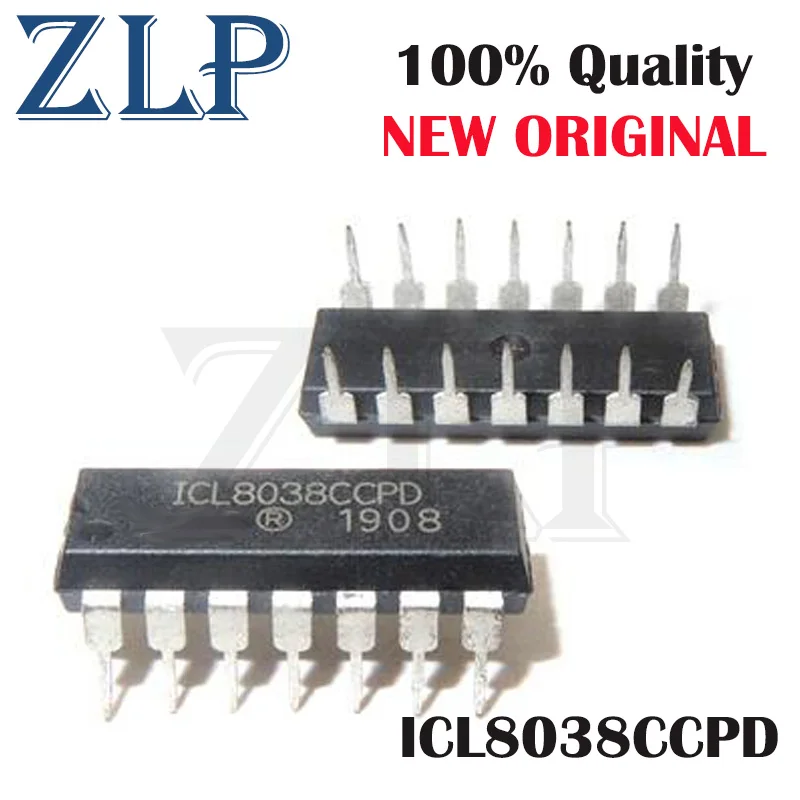 

5PCS ICL8038CCPD DIP14 ICL8038 DIP 8038CCPD DIP-14