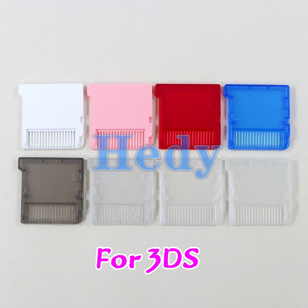 Nentendo 3DS 게임 카드 카트리지 교체 하드 케이스 게임 카드 반투명 쉘용 1PCS 카트리지 케이스 쉘