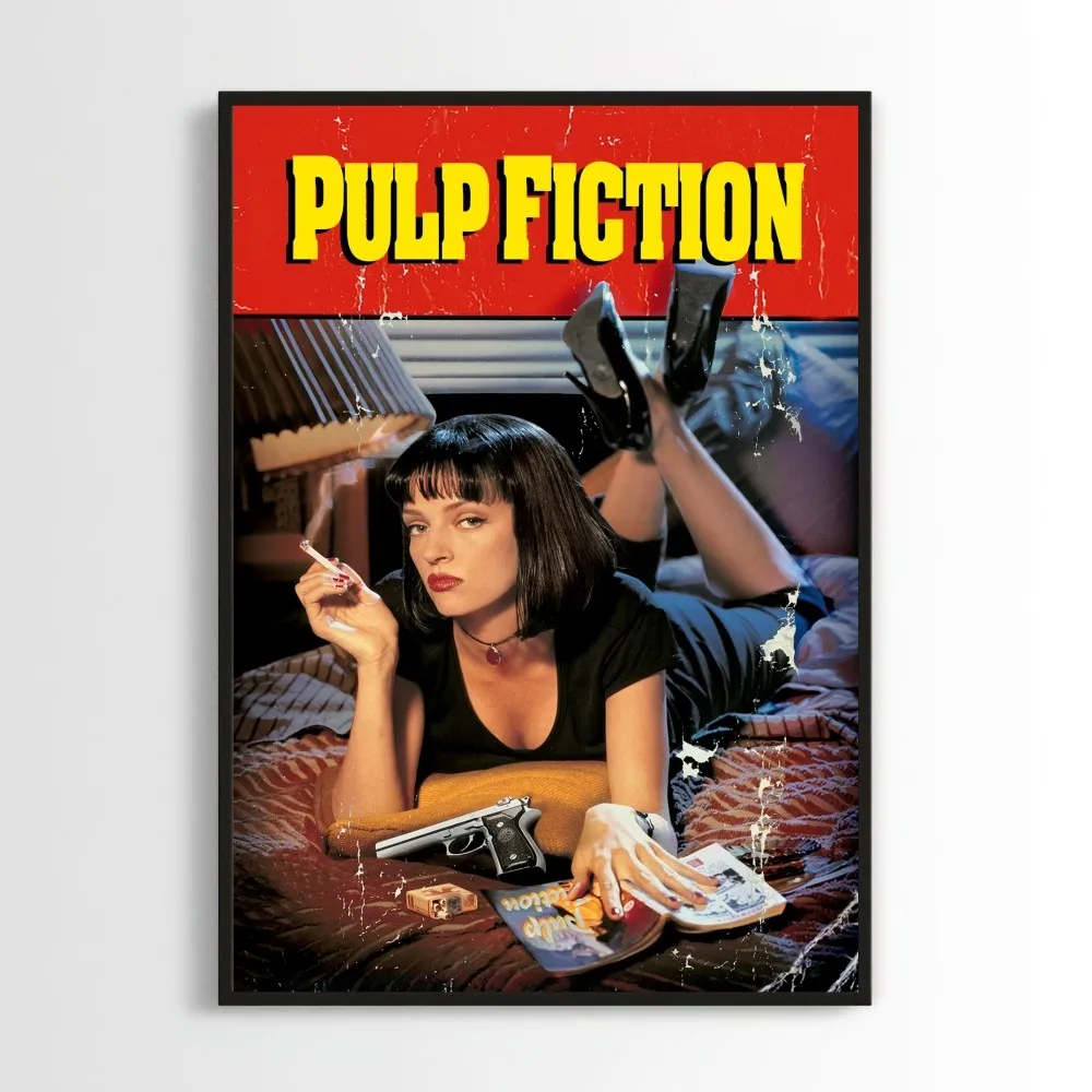 Pulp Fiction Poster Prints Wall Pictures Living Room Home Decoration