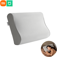 Xiaomi Mijia Memory Cotton Neck Pillow Pro Soft Breathable Antibacterial Strong Support 9cm 11cm High Low Curve Seamless Fit