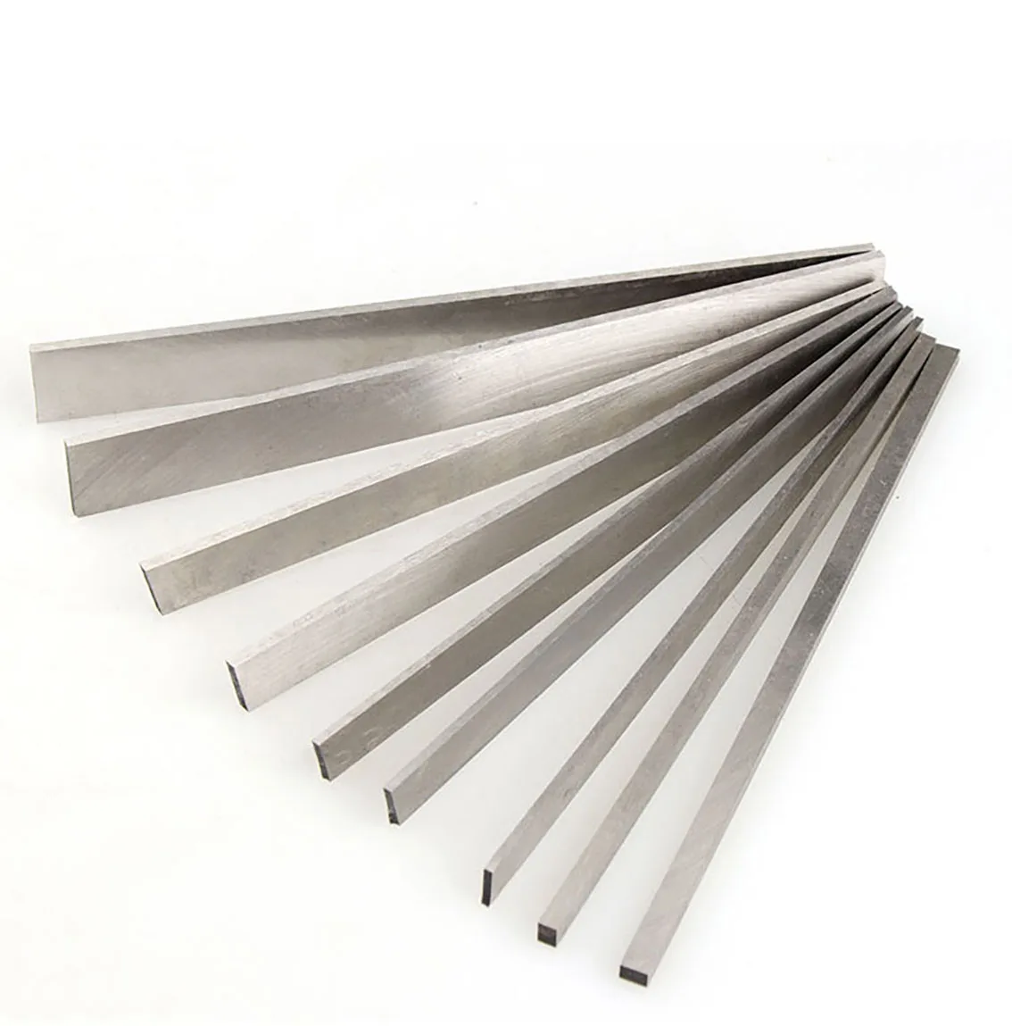 HRC 63-65 Square HSS White Steel Turning Tool Thick 3-6mm Steel Strip Knife Bar Turning For DIY Lathe Cutting Tool Parts