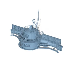 Набор моделей Yao's Studio LY615 1/200 1/700 3D из смолы, поисковой Радар для воздуха № 21 для линков класса IJN Yamato