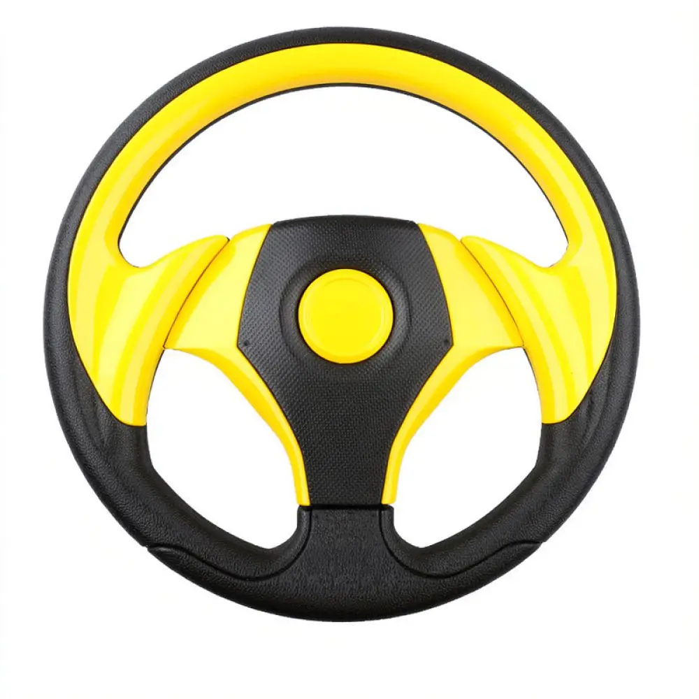 Modified Car Steering Wheel 320mm PU Leather Sporty Racing Drift Simulator Karting Parts Universal Accessories