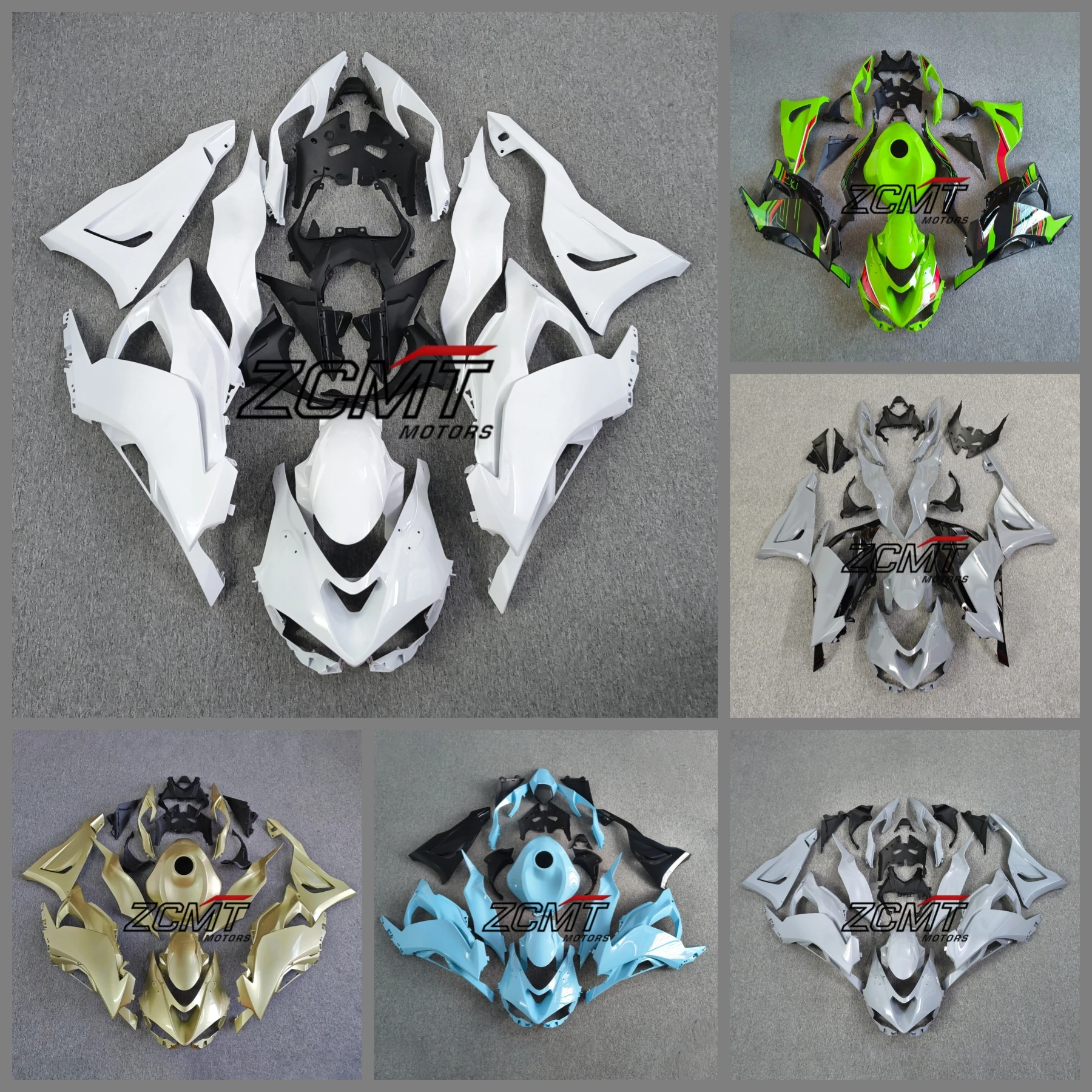 Motorcycle Molding Fairing for Kawasaki ZX6R 636 2024-2026 New Green Gloss Fairings Kit for ZX 6R 24 25 26 Bodyframe Protective