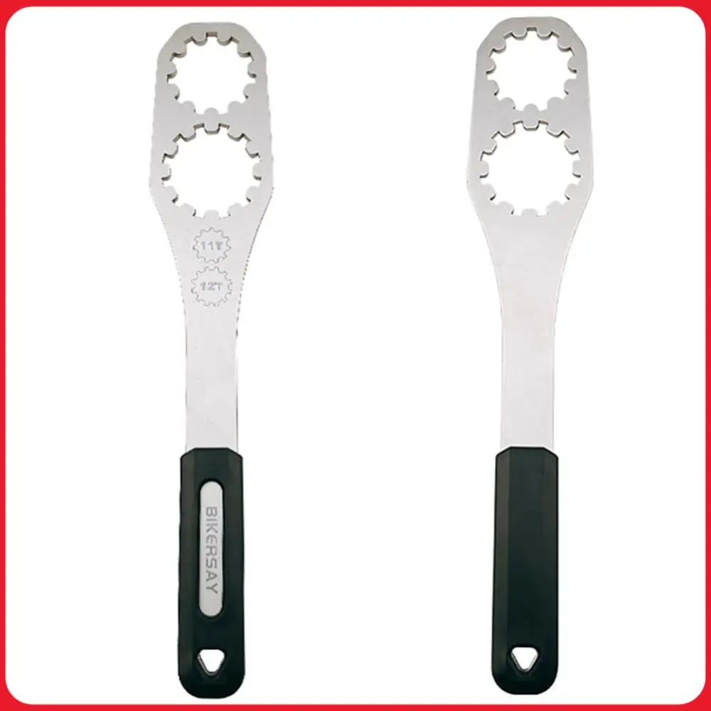 

Инструмент для снятия кассеты велосипеда, ключ для фиксации втулки из нержавеющей стали, велосипедный ключ, аксессуары для обслуживания велосипедов