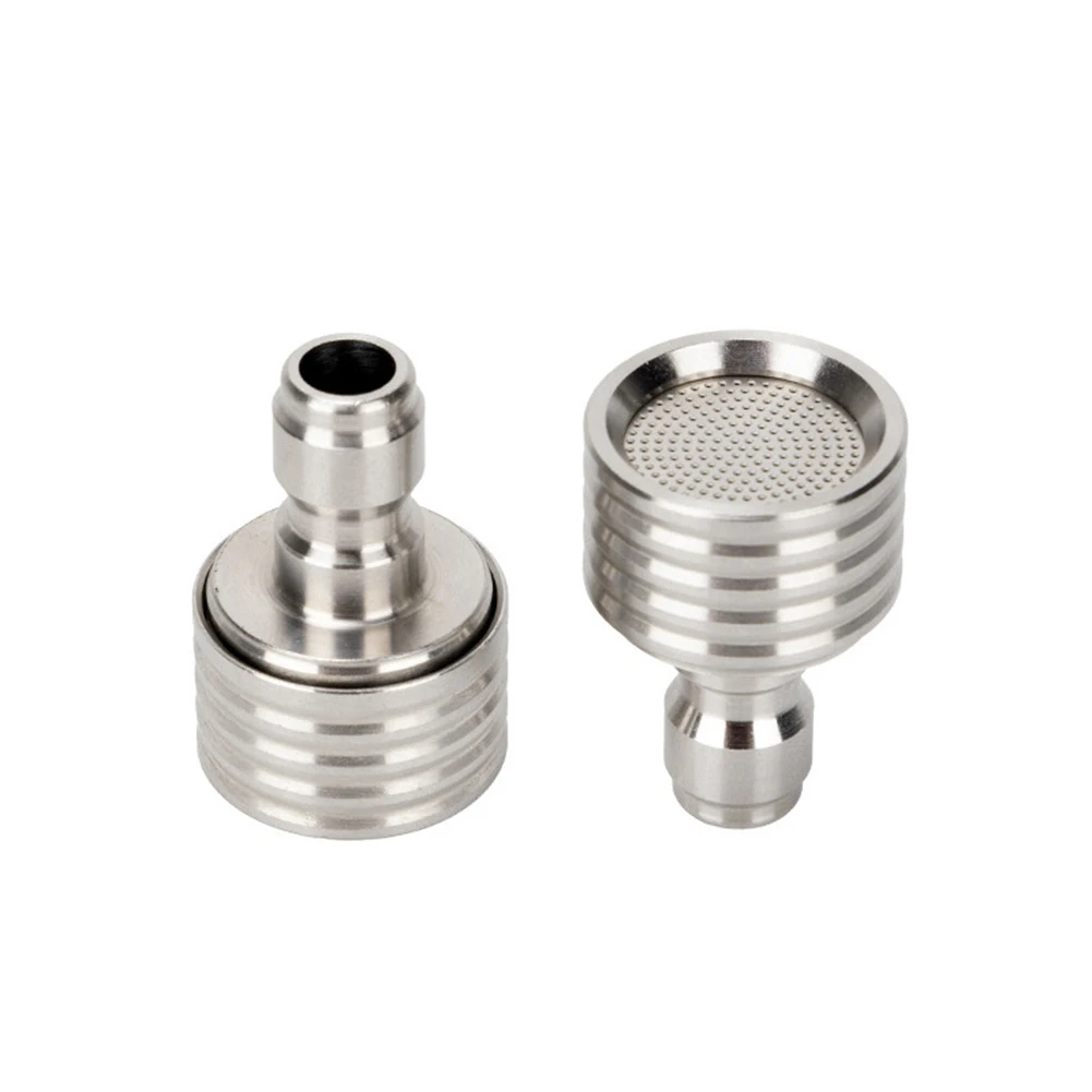 2 Pack Pressure Washer Nozzle Tips Made of Stainless Steel for Soft Wash Use with 1/4 Quick Connect Compatibility