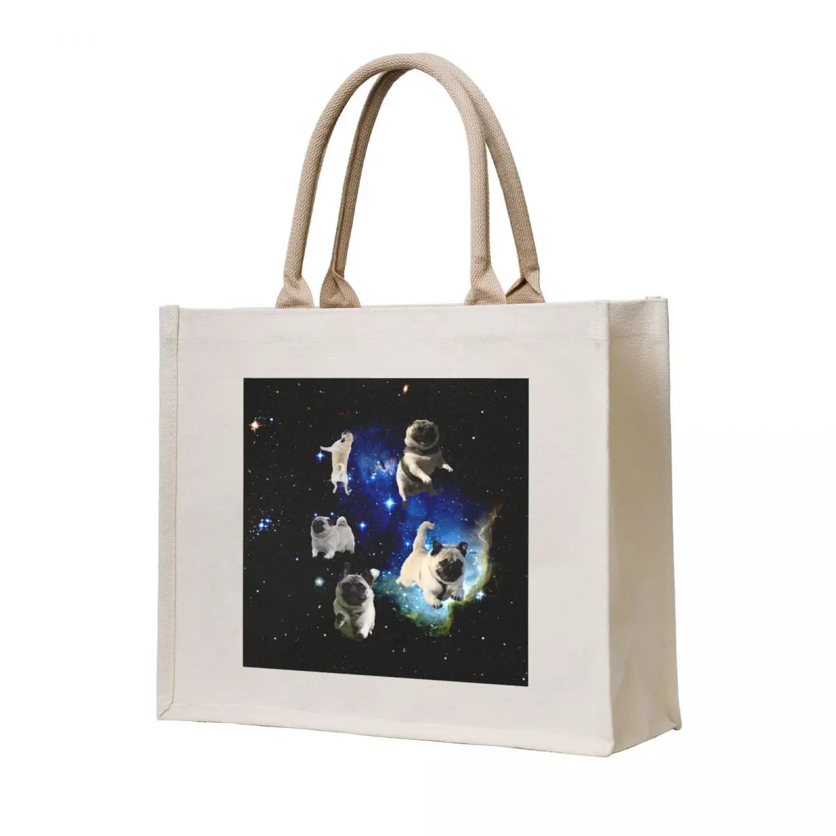 

Space Pugs Tote Bag tote canvas university women