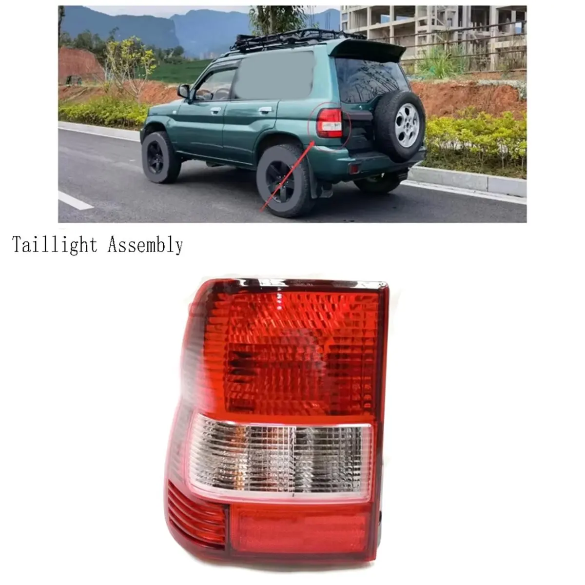 

Top Taillight Assembly Rear Brake Lamp for Mitsubishi Montero Pinin Stop Shogun Left