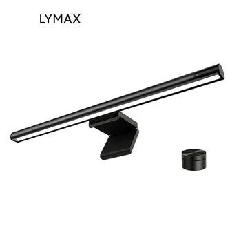 Lymax lâmpada de mesa barra de tela display pendurado luz proteção para os olhos pc computador monitor barra luz controle remoto sem fio