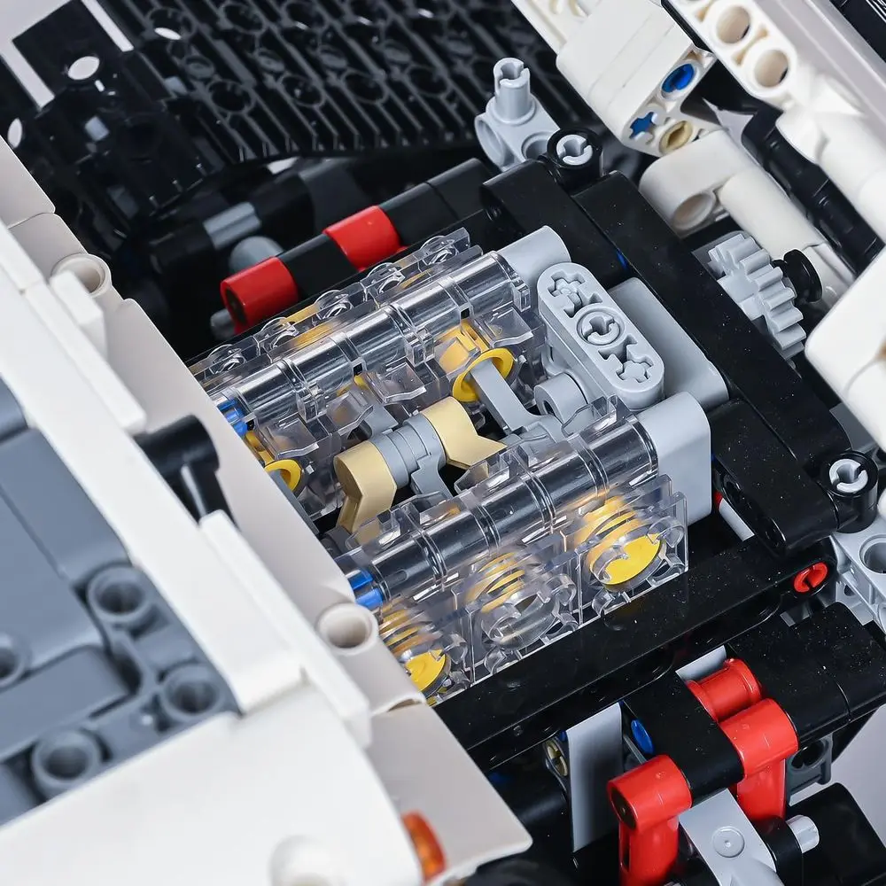 ชุดประกอบรถฮัมเมอร์ออฟโรดบังคับวิทยุ ขนาด 1:8 จำนวน 3088 ชิ้น ชุดประกอบเทคนิคแบบมีมอเตอร์ สำหรับเด็กอายุ 8-12 ปี