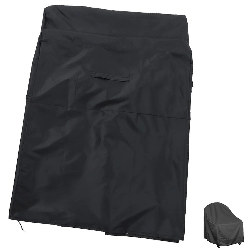 Waterdichte stofdichte stoelhoes Opvouwbare polyester buiten tuin terrasmeubilair beschermer Zon Regen Vorstbestendige hoes voor