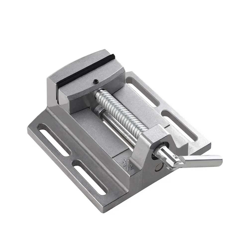 2.5 Inch Aluminum Alloy Mini Flat-nose Pliers Double Track Precision Clamping Vise Woodworking Operation Fixed Clip Hand Tool