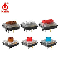 Kailh Low Profile Switch 1350 1353 Choc Keyboard Switches Clicky Tactile Linear Mechanical Keyboard Gaming Laptop hitbox Switch