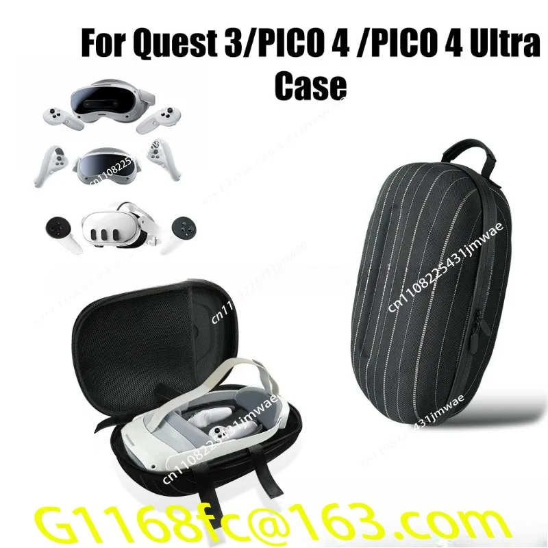 Suitable for PICO4 Ultra All-in-One VR Glasses Storage Bag Waterproof, Dustproof and Drop-proof Handbag Box Luggage