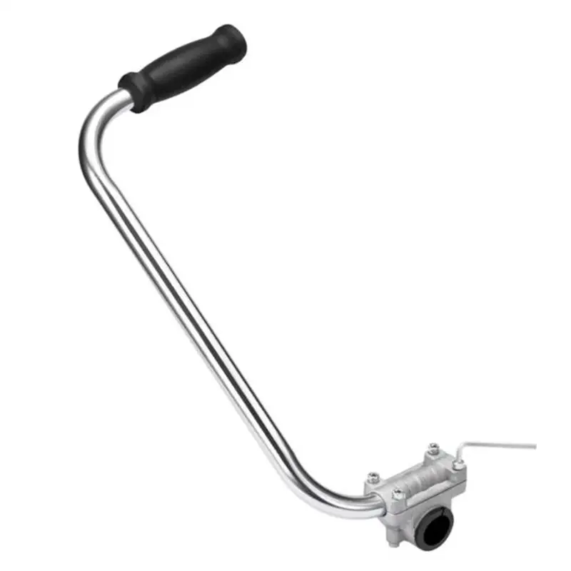 ABWZ-Ergonomic Trimmer Grip Extension Handle With Bracket Clamp For String Trimmers Weed Eater Lawn Trimmer
