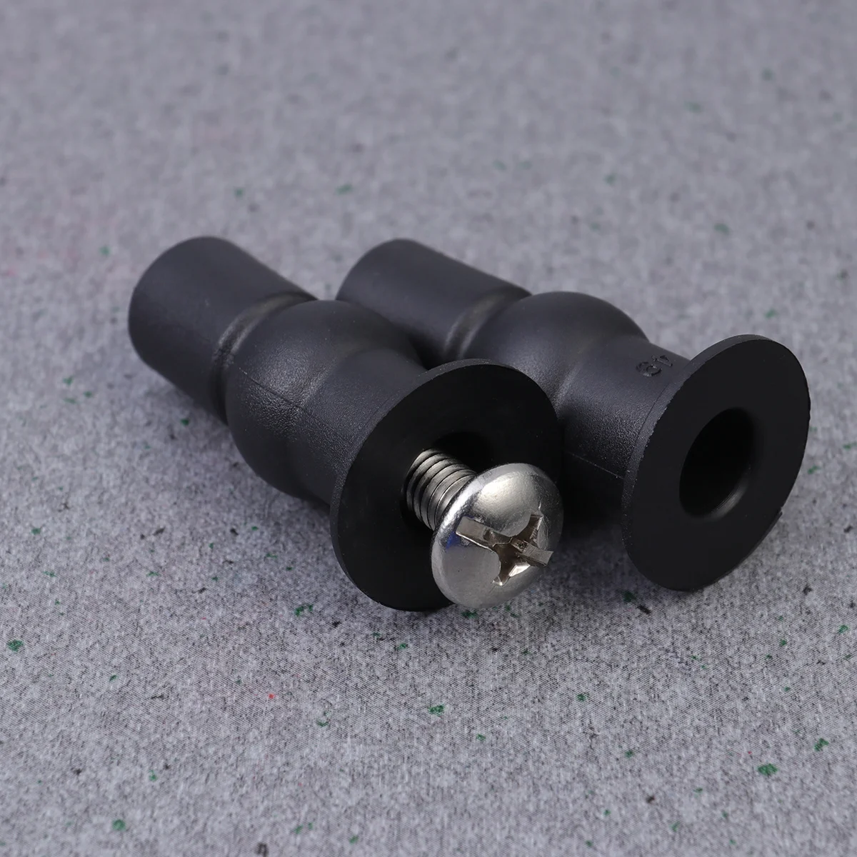 

1 комплект, винт для крышки унитаза, фиксированные прочные подвесные детали, АБС-пластик, металл, резина, нейлон, аксессуары для унитаза, 2 винта, подушка 14 мм, подушка 28 мм