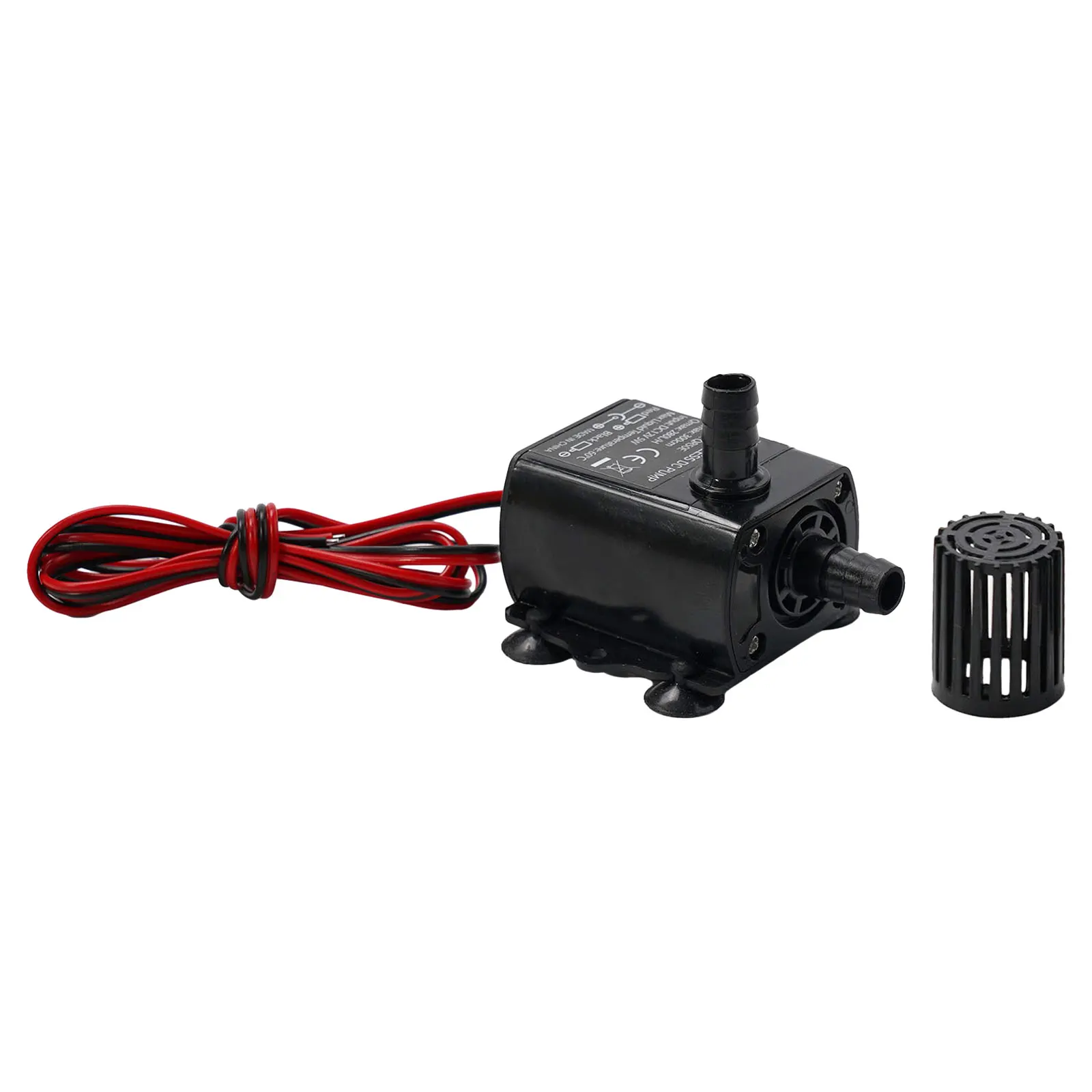 Submersible Brushless Water Pump DC 12V 5W 280LH with IP68 Protection and Filter for Aquarium and Pond Circulation
