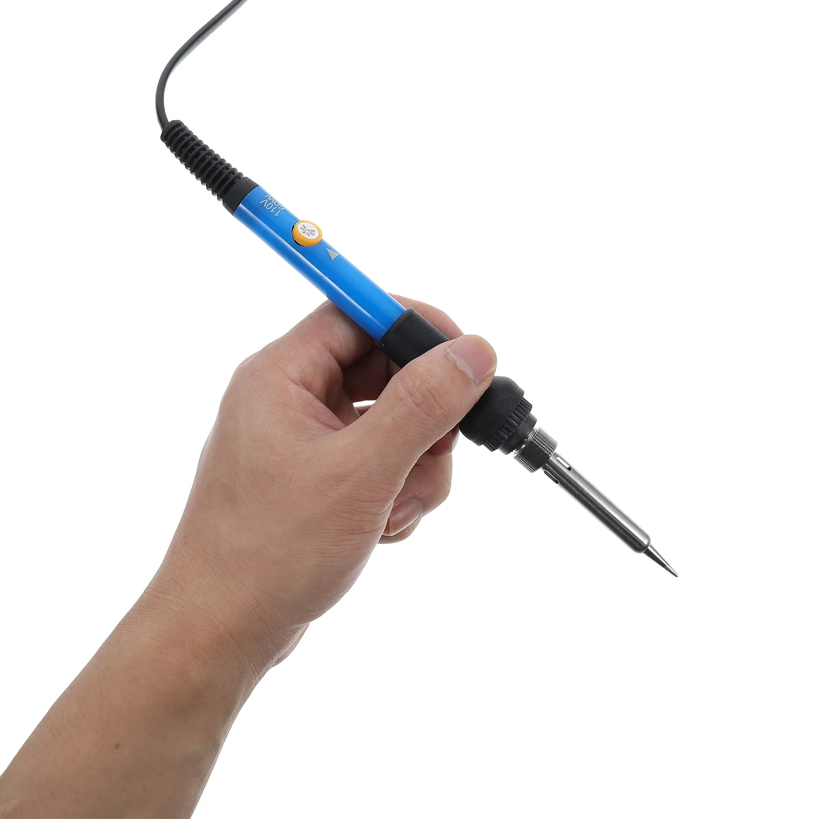 

Soldering Iron Set 60W Adjustable Temperature Rapid Heating Portable Jewelry Welder Kit for Beginners with Multiple Tips Stand