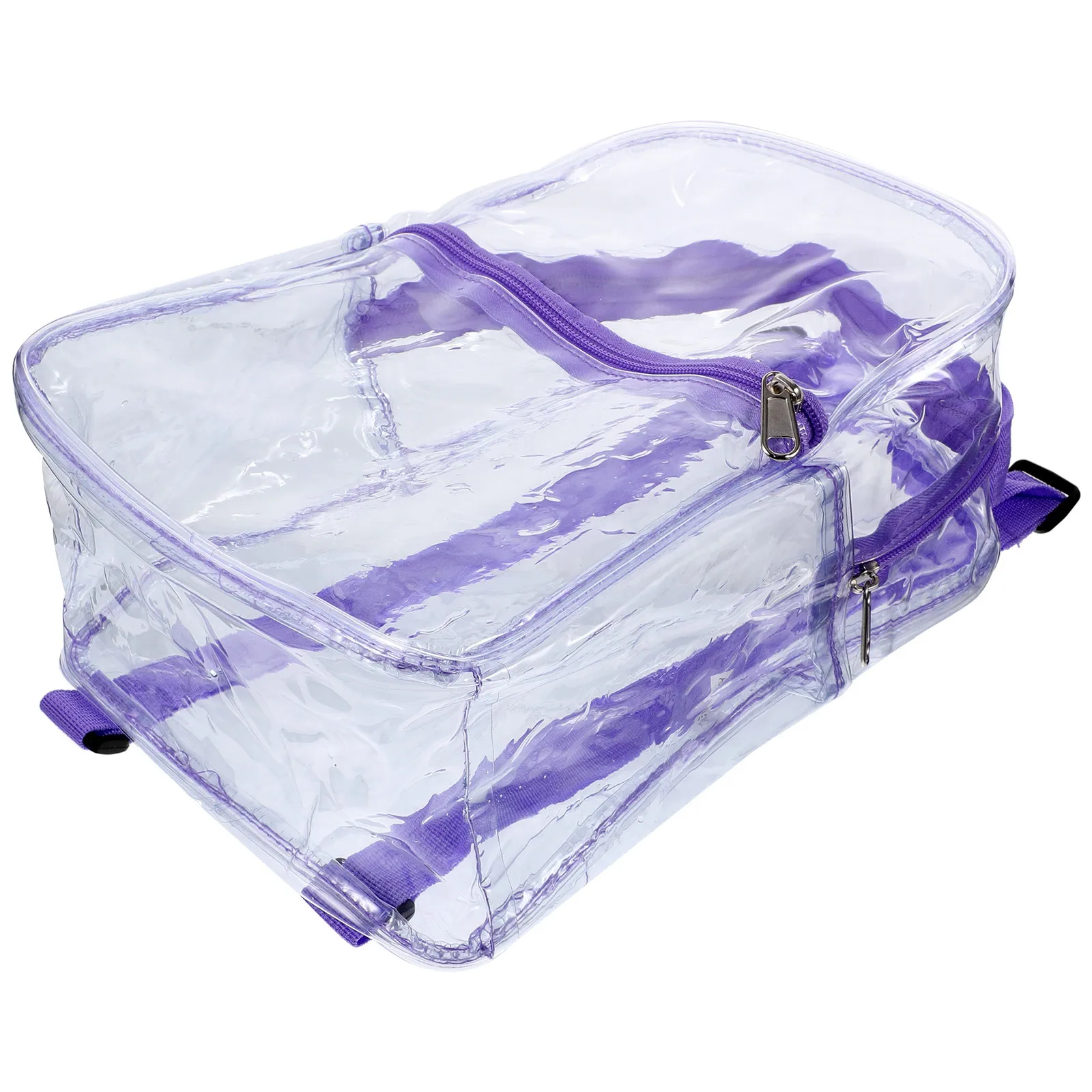 

Transparent Backpack PVC Stadium Clear Shoulder Bag Creative Small Outdoor Storage Multi-Function Backpack Clear Sports