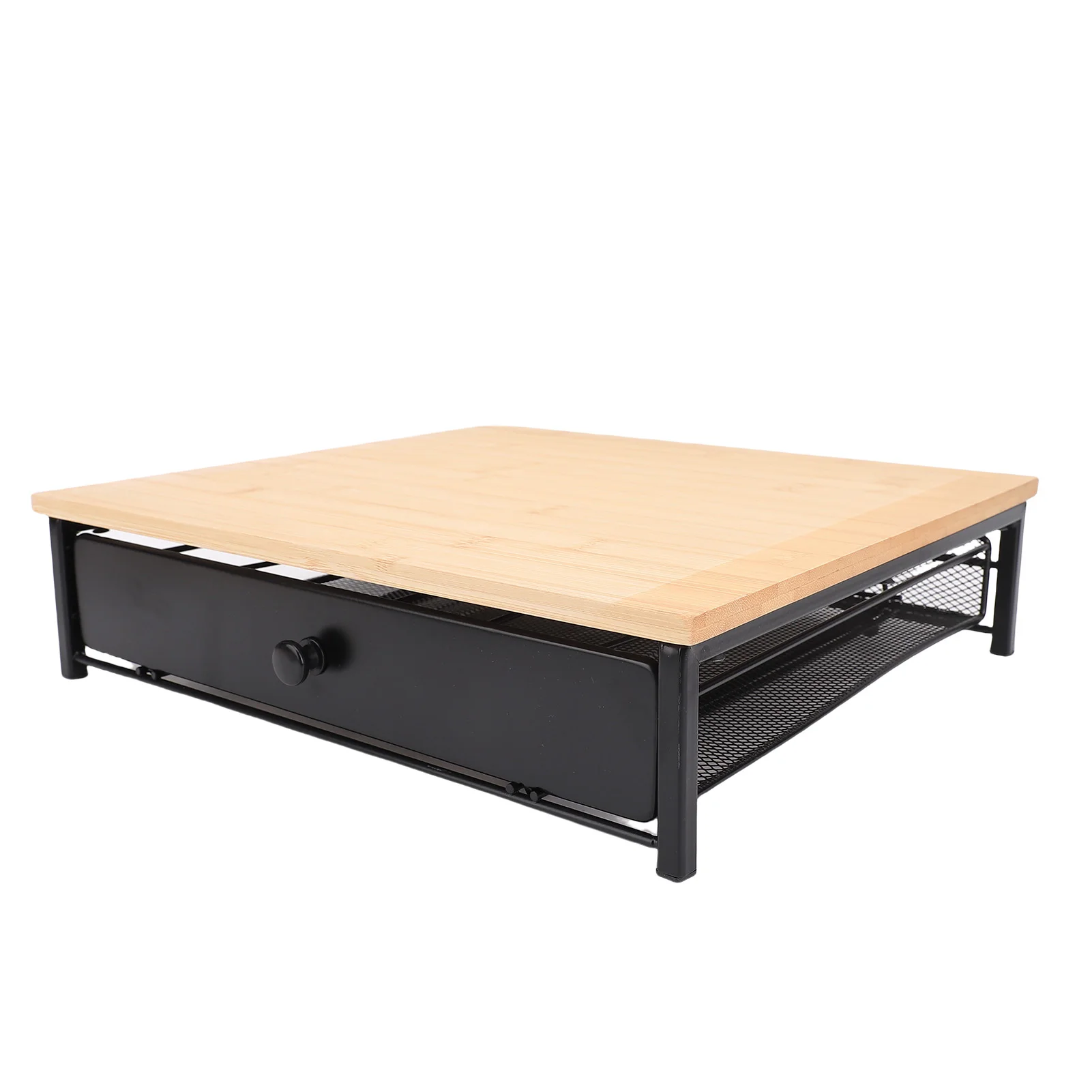 Kaffeepads-Aufbewahrungsschublade aus Metall, stilvoller Kaffeekapsel-Organizer mit Platz für 36 Pads, platzsparender Kaffeepads-Halter für Zuhause