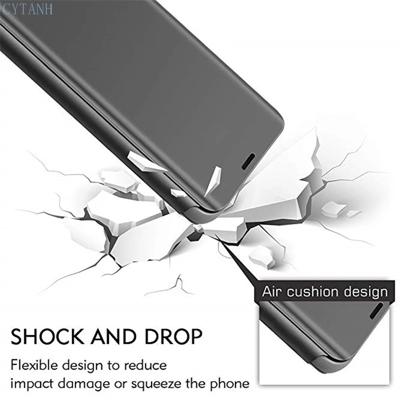 Luxury smart mirror flip phone case For Apple iPhone 17 16 15 14 13 11 12 Pro X S Max SE 2020 6 6S 7 8 Plus XR Mirror phone case