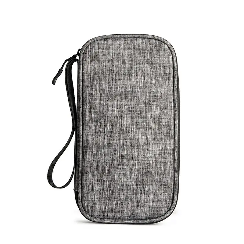 Cartera de viaje para hombre y mujer, soporte para pasaporte familiar, organizador de documentos de viaje, funda impermeable duradera con bloqueador RFID