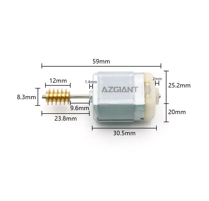 AZGIANT  Direct Fit Steering Wheel Lock Actuator High-Speed Motor Kit Component  For 2011-2012 Infiniti G25 FC-280PC-22125