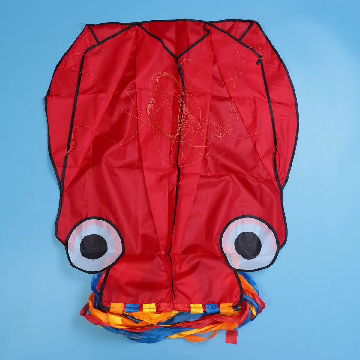 Aquilone per polpo da 2 pezzi per bambini, design morbido senza cornice, motivo vibrante, esperienza di volo liscia, ideale per il divertimento in famiglia nelle aree aperte