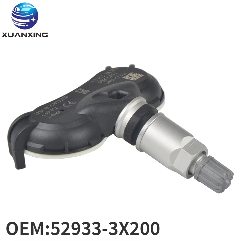 

52933-2F000 TPMS датчик давления в шинах 315 МГц Алюминий для Hyundai Elantra Kia Rio