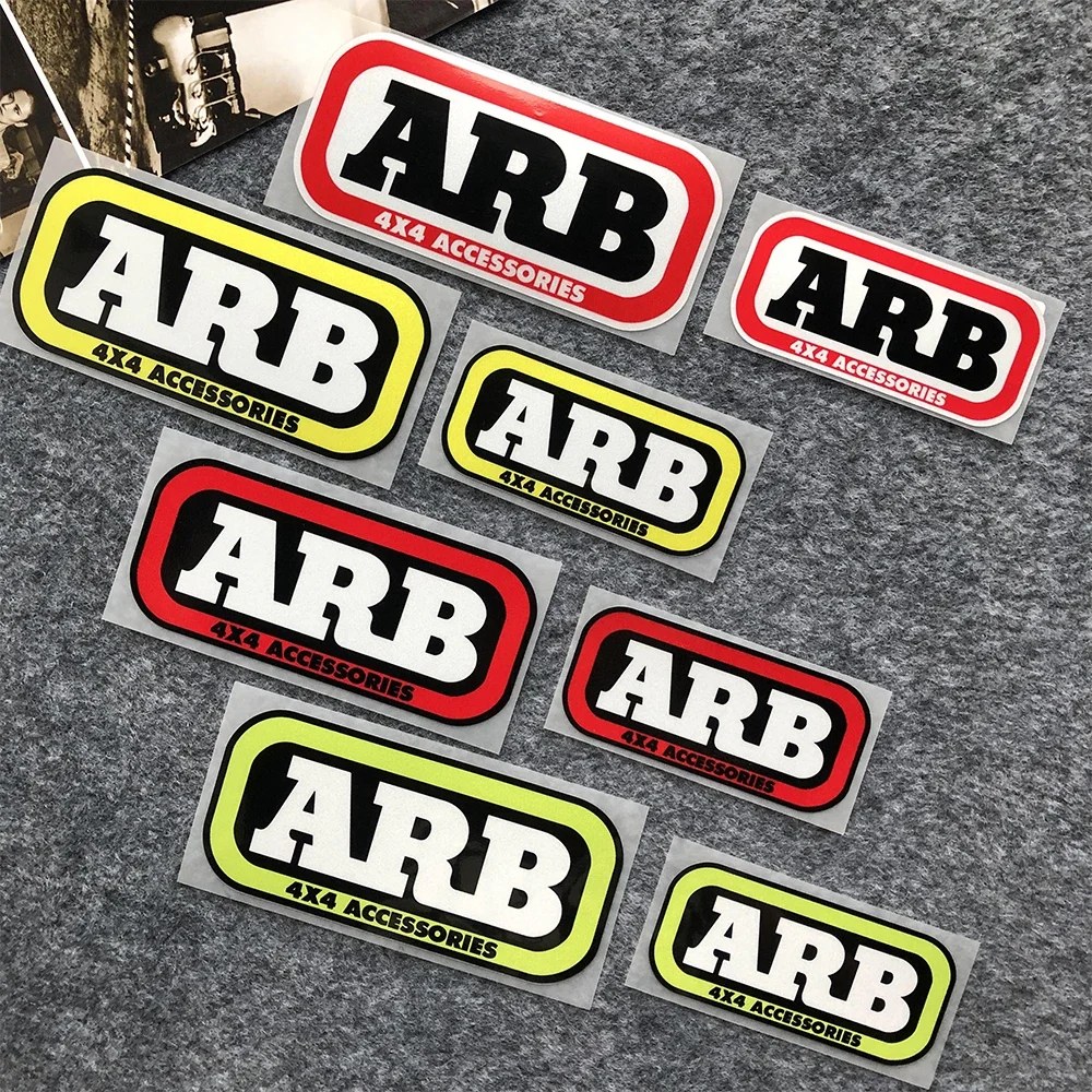 ARB 4X4 Accessories Warning Sticker Off-Road Reflective Decal Decor Car Window Body Motorcycle Motorbike Racer image 3