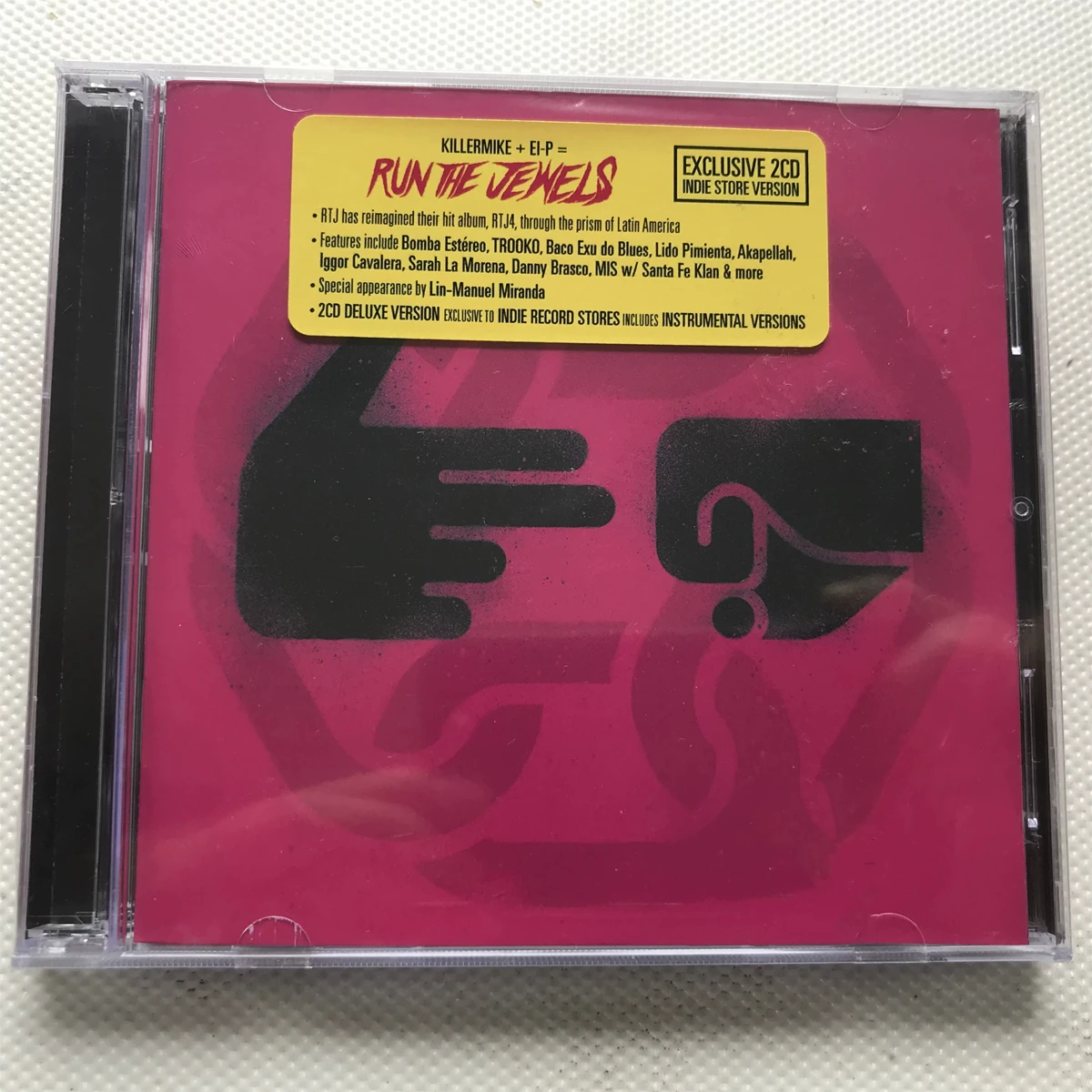 Hip Hop Run The Jewels Jaime Meline Music CD RTJ Cu4tro Album Ooh La La Music Record Cosplay Walkman Car Soundtracks Box Gifts