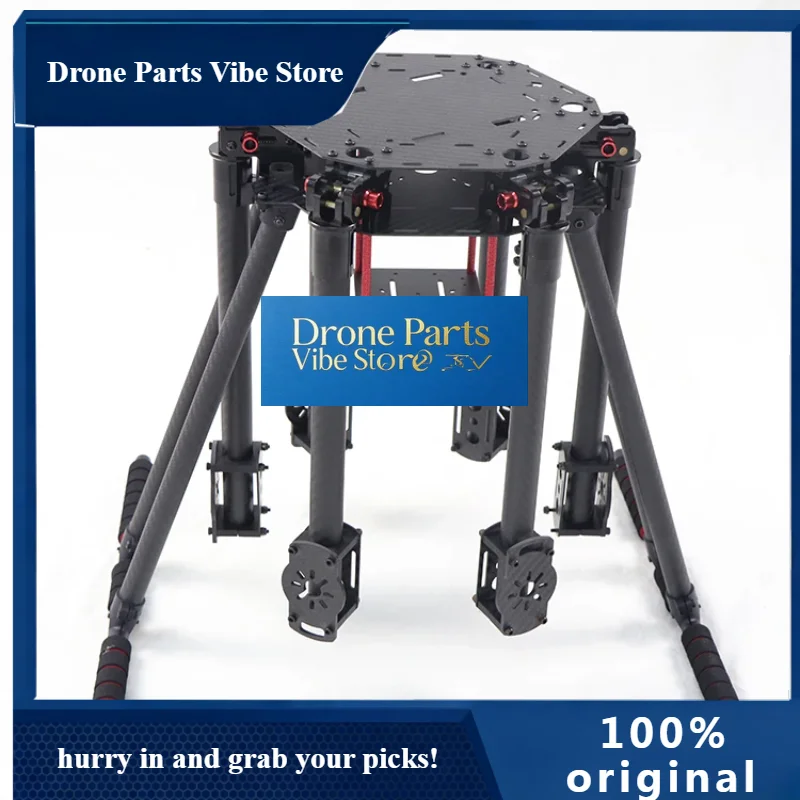 

Drone PartsHSKRC ZD700 ZD700Pro Six-axis Carbon Fiber Umbrella-shaped Folding Aerial Photography Rack 13-inch Carbon Fiber Machi