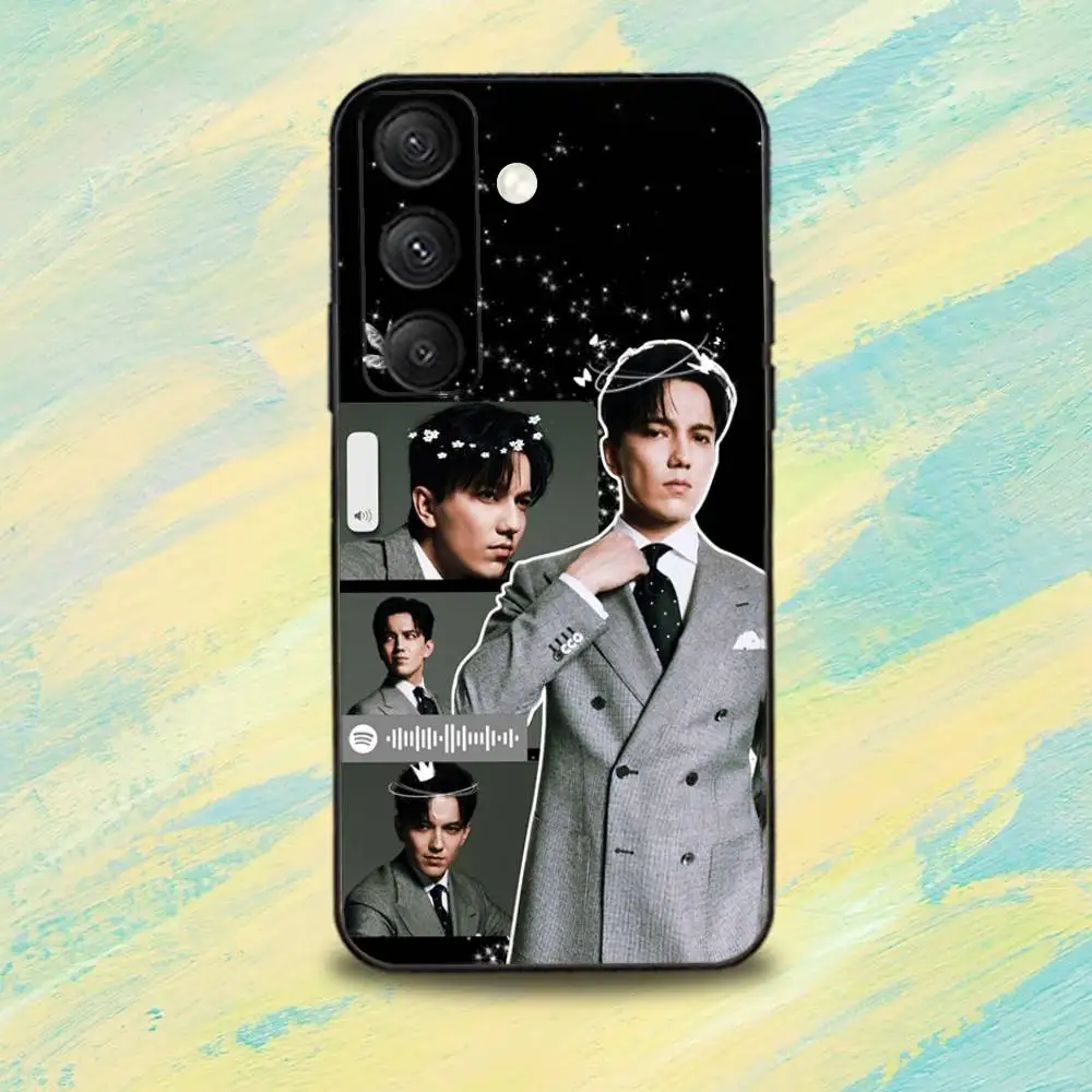 D-Dimash Q-Qudaibergen-es funda de teléfono para Samsung S25,S24,S10,S22,S21,S20,S23,Ultra,Plus,Lite,FE, funda negra de silicona suave