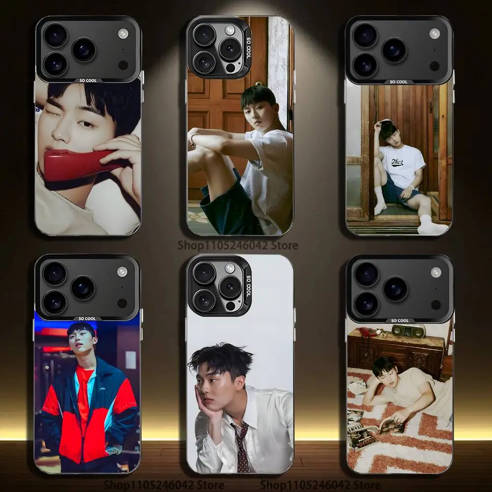 

C-Choi H-Hyun WookS Black Matte Shockproof CoverPhone Case For iPhone 17,16,15,14,13,12,11,Pro,XS,Max,Plus,Mini,SE4,E