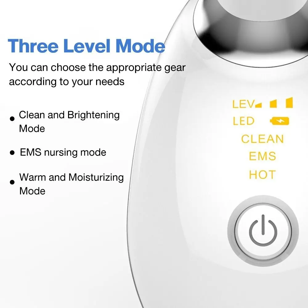 Masseur Facial Anti-rides, Lifting et raffermissement du cou, 3 couleurs légères, outil de soins de la peau, raffermissement de la peau Portable