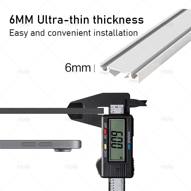 Surface Mount 6Mm Ultra Dunne Magnetische Baan Licht Slanke Opvouwbare Vulling Licht Moderne Lineaire Spot Voor Woonkamer Huis Lampen