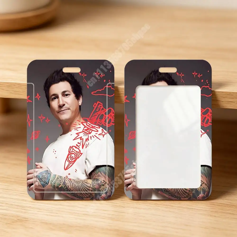 Mexicore Band P-Pierce The V-Veil Plastic Card Holder Worker ID Card Clear Transparent Employee Visitor Pass