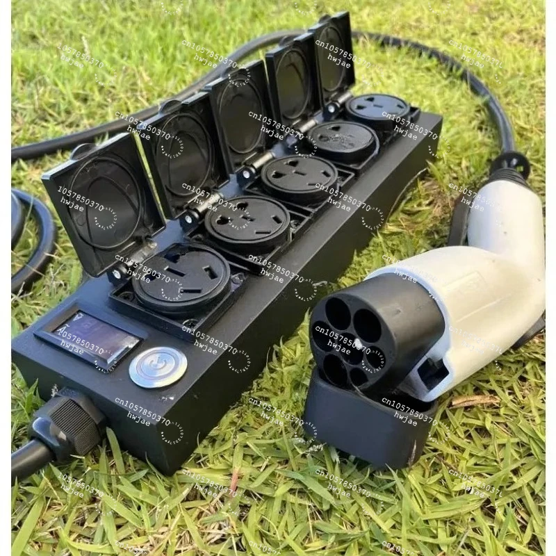 5kw V2L Disposer with European Socket V2L V2H To Household Vehicle To Load (V2L) Bidirectional Charging V2l