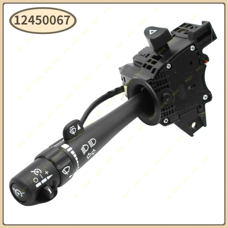 12450067 Headlight Turn Signal Switch Lever For GMC Yukon Sierra Envoy Chevrolet Tahoe Silverado Trailblazer With Cruise Control