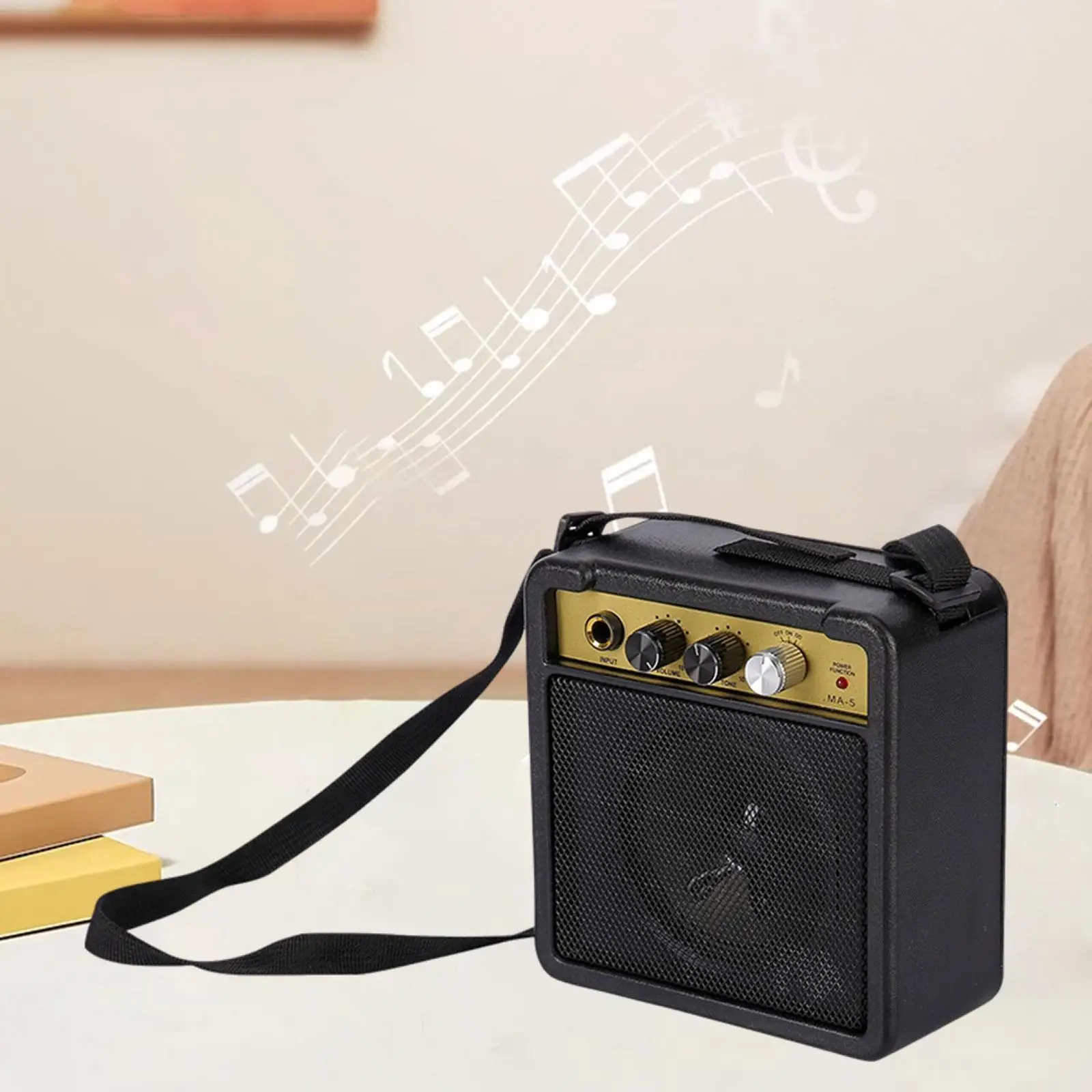 Electric Guitar Speaker Sound System Portable Practice Metal Guitar Speaker Compact Electric Guitar Parts Guitar Amplifier