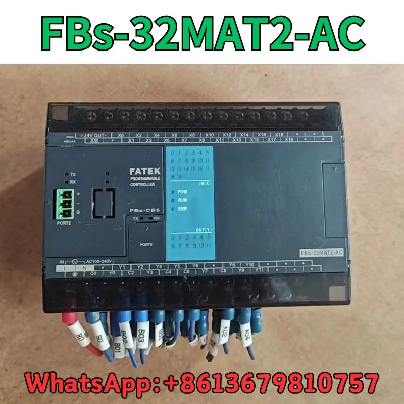 

Used PLC FBs-32MAT2-AC test OK Fast Shipping