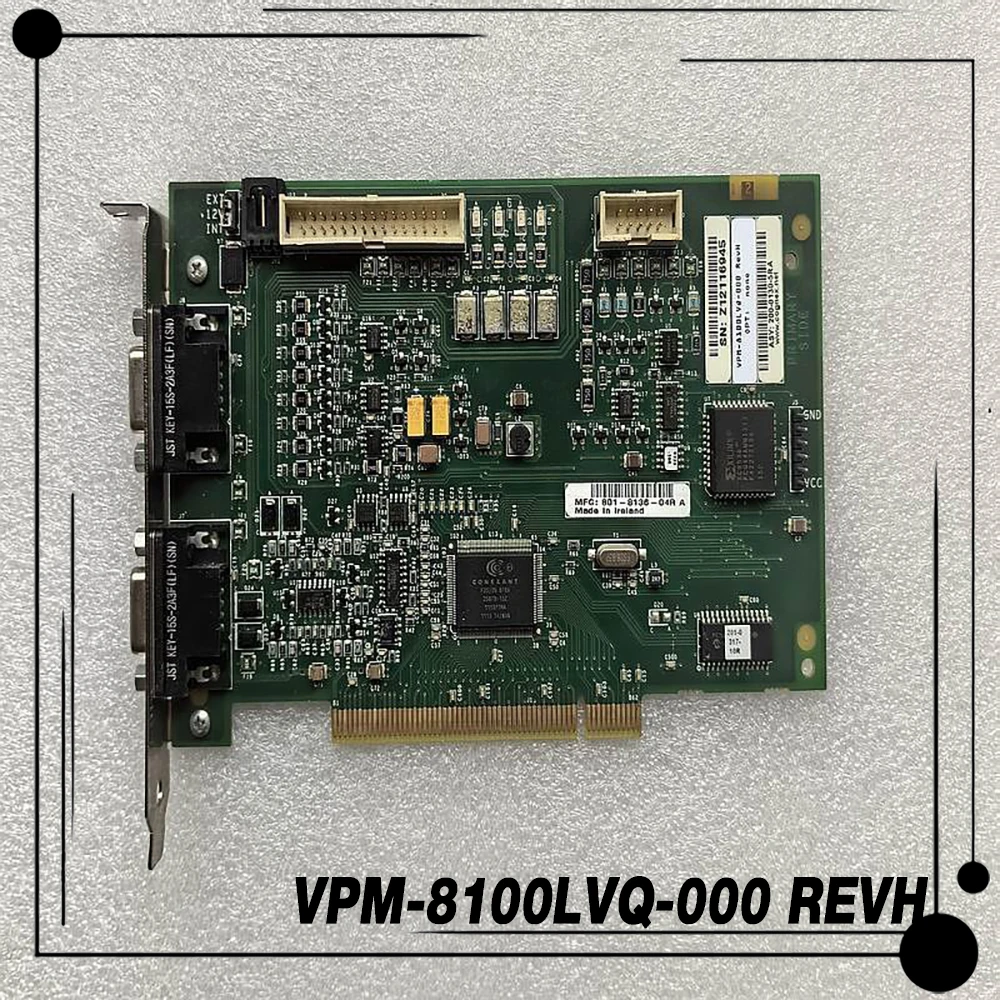 

VPM-8100LVQ-000 REVH 801-8136-04R Video Image Capture Card